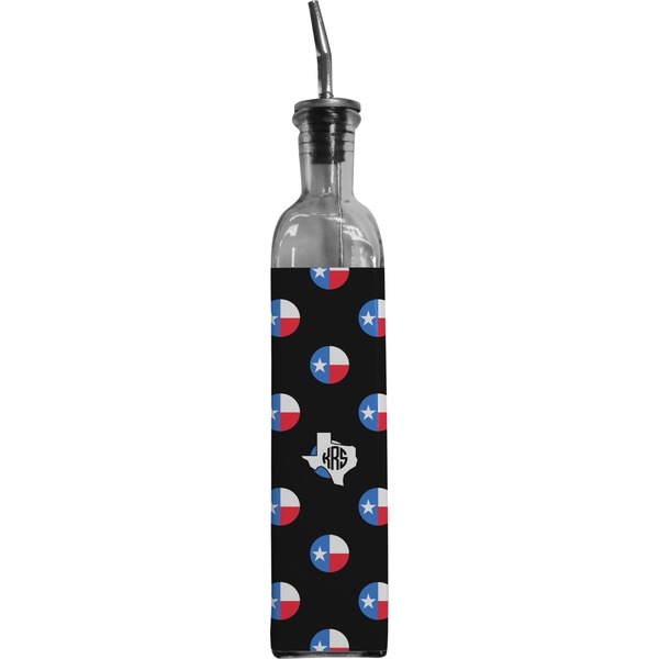 Custom Texas Polka Dots Oil Dispenser Bottle (Personalized)