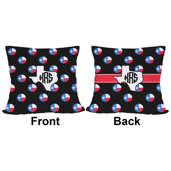 Texas Polka Dots Outdoor Pillow - 20x20