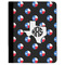 Texas Polka Dots Padfolio Clipboards - Large - FRONT