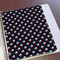 Texas Polka Dots Page Dividers - Set of 5 - In Context