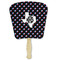 Texas Polka Dots Paper Fan (Personalized)