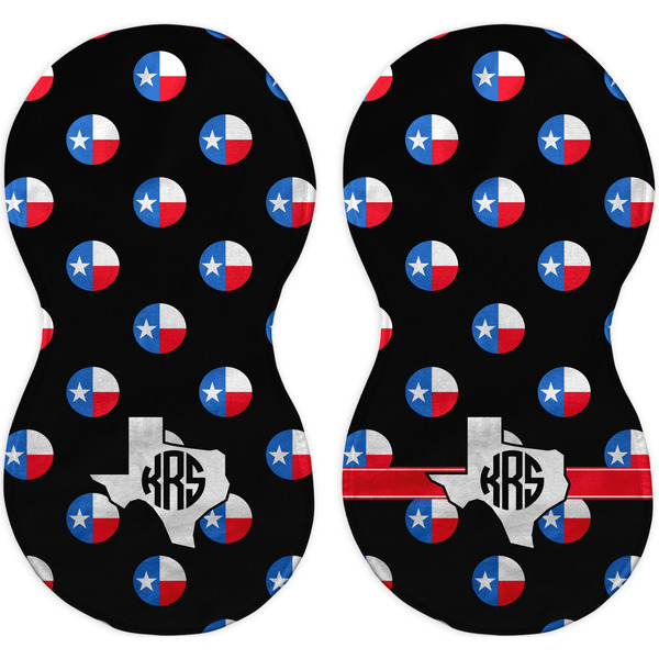 Texas Polka Dots Peanut Shaped Burps - Approval