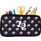 Texas Polka Dots Pencil / School Supplies Bags - Small