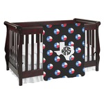 Texas Polka Dots Baby Blanket (Personalized)