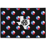 Texas Polka Dots Door Mat - 36"x24" (Personalized)