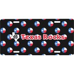 Texas Polka Dots Front License Plate (Personalized)