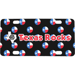 Texas Polka Dots Mini/Bicycle License Plate (Personalized)