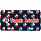 Texas Polka Dots Mini/Bicycle License Plate (Personalized)