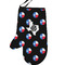 Texas Polka Dots Left Oven Mitt (Personalized)