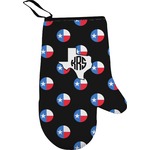 Texas Polka Dots Right Oven Mitt (Personalized)