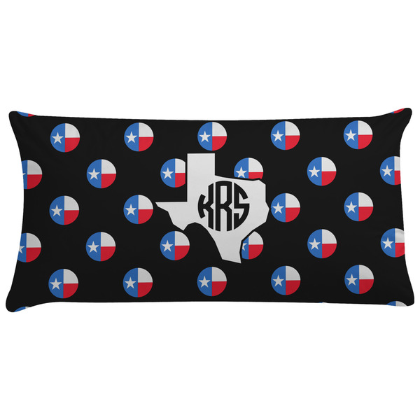 Custom Texas Polka Dots Pillow Case - King (Personalized)