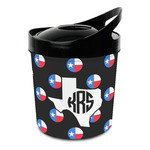 Texas Polka Dots Plastic Ice Bucket (Personalized)