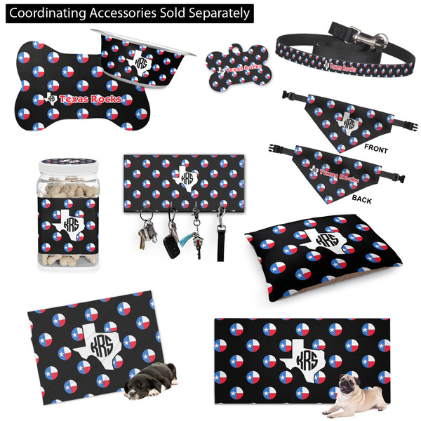 Texas Polka Dots Customized Pet Accessories