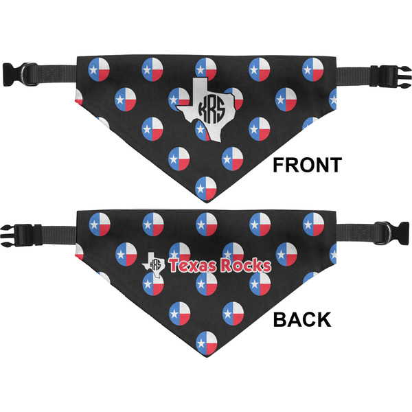 Texas Polka Dots Pet Bandana Approval