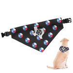 Texas Polka Dots Dog Bandana - Small (Personalized)