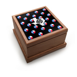 Texas Polka Dots Pet Urn w/ Monogram