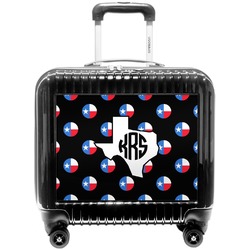 Texas Polka Dots Pilot / Flight Suitcase (Personalized)