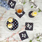 Texas Polka Dots Plastic Party Appetizer & Dessert Plates - In Context