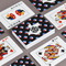Texas Polka Dots Playing Cards - Front & Back View