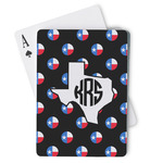 Texas Polka Dots Playing Cards (Personalized)
