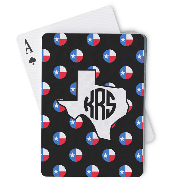 Custom Texas Polka Dots Playing Cards (Personalized)