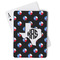 Texas Polka Dots Playing Cards - Front View