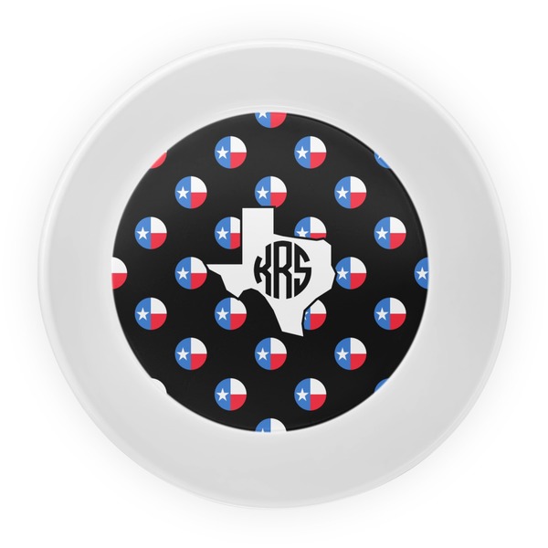 Texas Polka Dots Melamine Bowl - Center