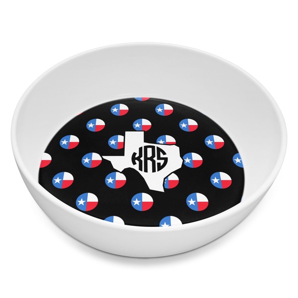 Custom Texas Polka Dots Melamine Bowl - 8 oz (Personalized)