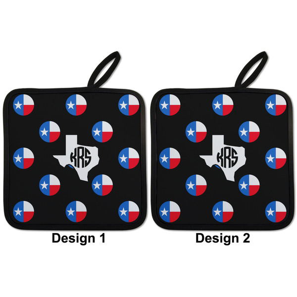 Texas Polka Dots Pot Holders - Set of 2 APPROVAL