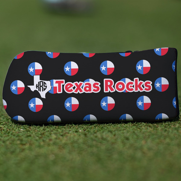 Custom Texas Polka Dots Blade Putter Cover (Personalized)