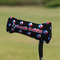 Texas Polka Dots Putter Cover - On Putter