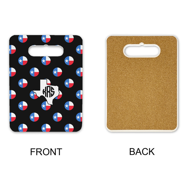 Texas Polka Dots Rectangle Trivet with Handle - APPROVAL