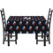 Texas Polka Dots Rectangular Tablecloths - Side View