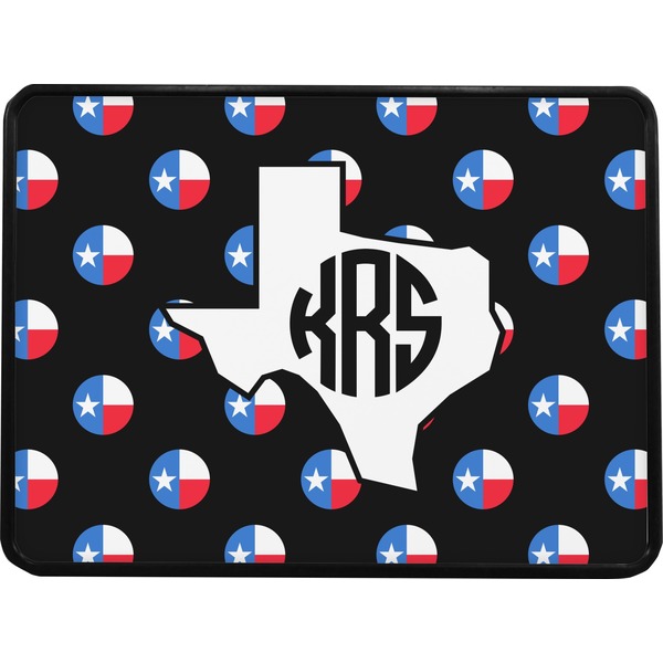 Texas Polka Dots Rectangular Trailer Hitch Cover (Personalized)