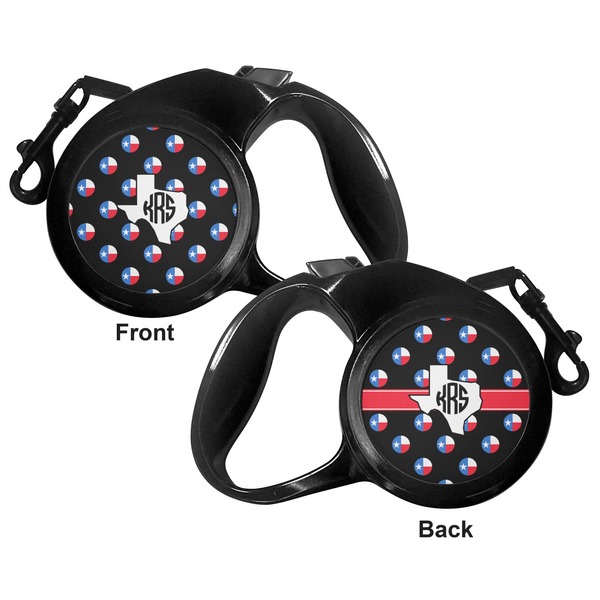 Texas Polka Dots Retractable Dog Leash - Medium Large - Apvl
