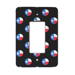 Texas Polka Dots Rocker Style Light Switch Cover - Single Switch