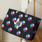 Texas Polka Dots Large Rope Tote - Life Style