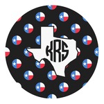 Texas Polka Dots Round Decal - XLarge (Personalized)