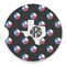 Texas Polka Dots Sandstone Car Coaster - Single