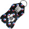 Texas Polka Dots Sanitizer Holder Keychain - Small in Case