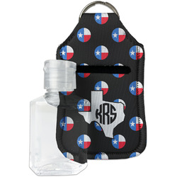 Texas Polka Dots Hand Sanitizer & Keychain Holder - Small (Personalized)