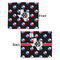 Texas Polka Dots Security Blanket - Front & Back View