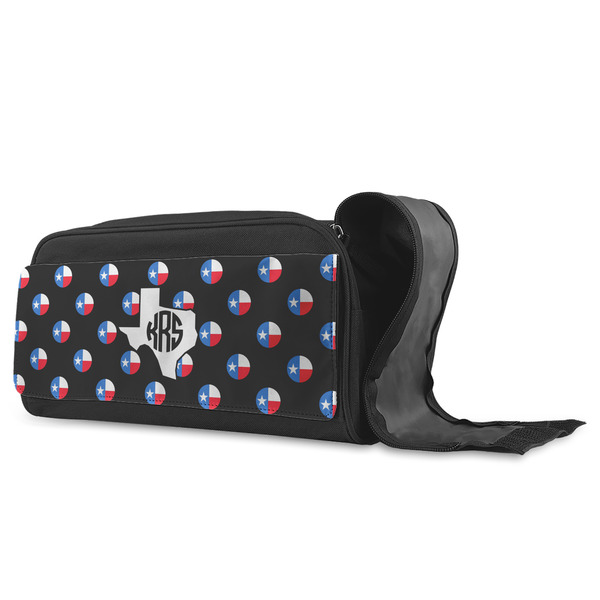 Texas Polka Dots Shoe Bags - ANGLE (Open)