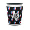 Texas Polka Dots Shot Glass - Two Tone - FRONT