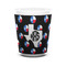Texas Polka Dots Ceramic Shot Glass - 1.5 oz - White - Set of 4 (Personalized)