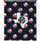 Texas Polka Dots Extra Long Shower Curtain - 70"x84" (Personalized)