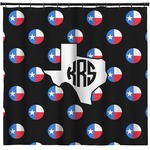 Texas Polka Dots Shower Curtain - Custom Size (Personalized)