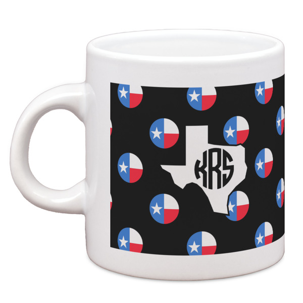 Custom Texas Polka Dots Espresso Cup (Personalized)