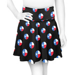 Texas Polka Dots Skater Skirt - 2X Large