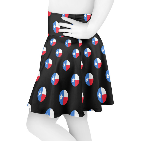 Texas Polka Dots Skater Skirt - Side